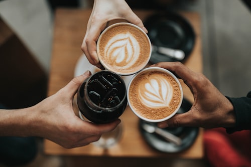Late night coffee date