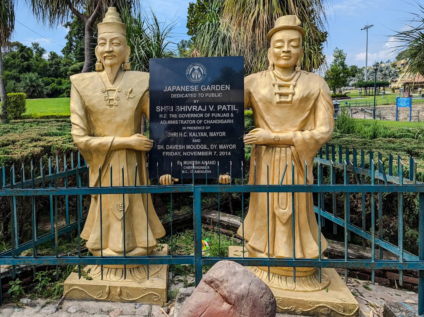 Pagoda towers