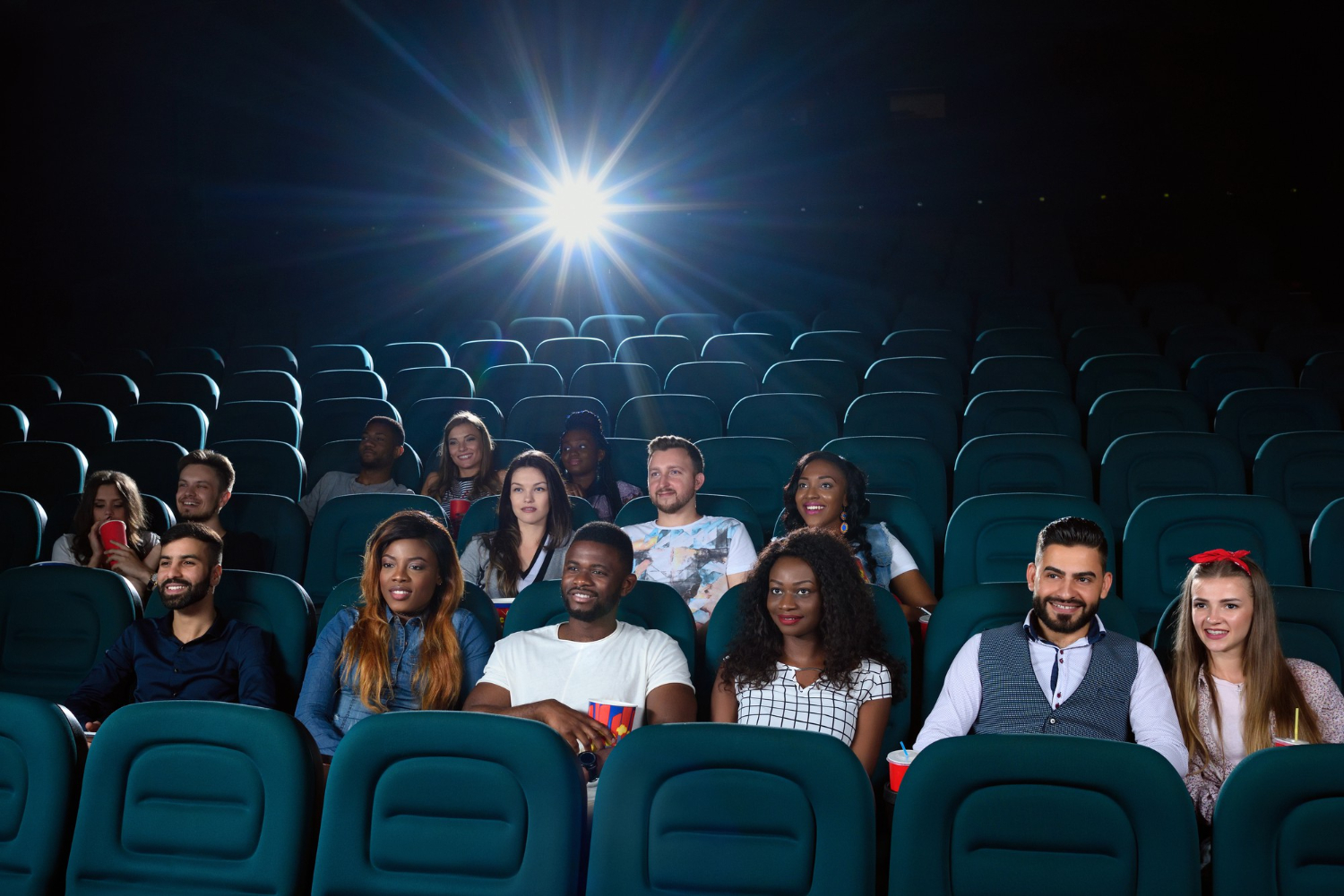 Evening at the movies