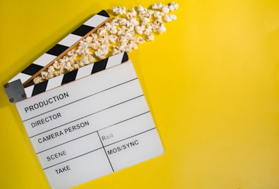 Movie popcorn and snacks